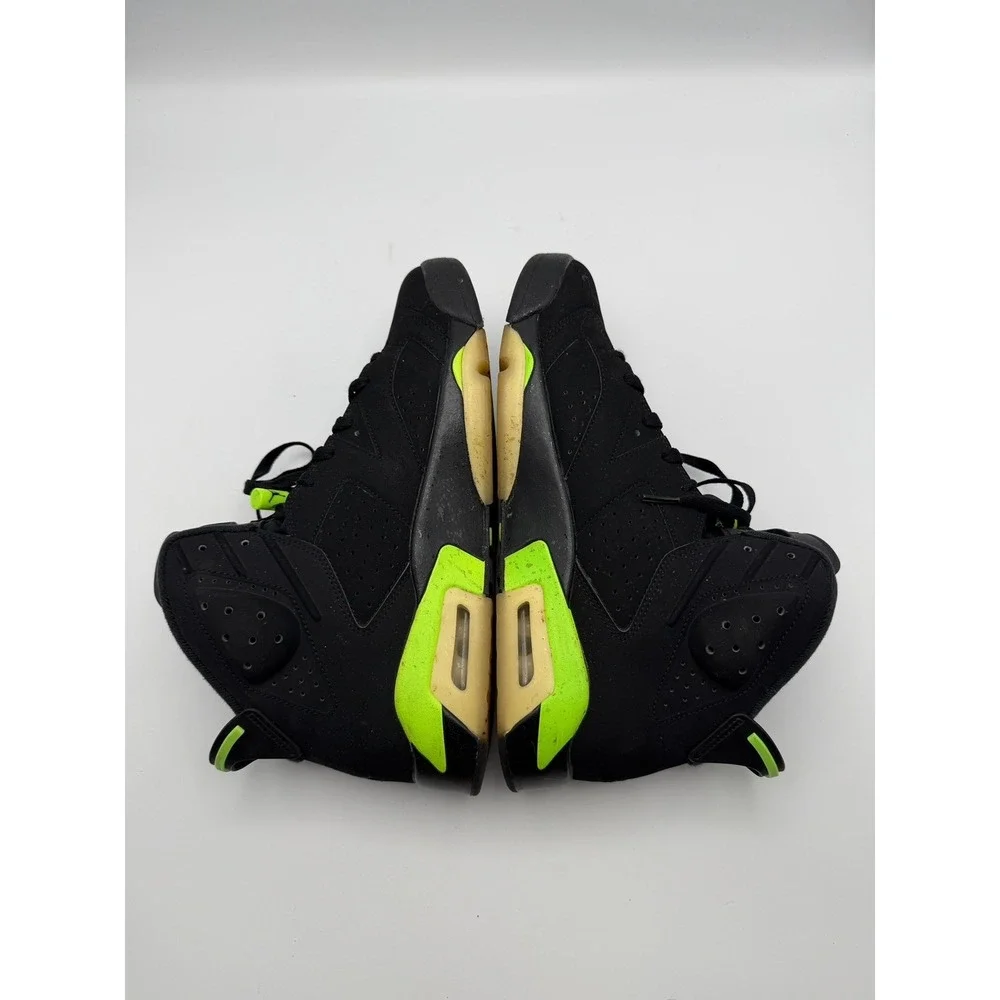 Nike Air Jordan 6 VI Retro Black/Electric Green CT8529-003 Men's Size 12 - READ